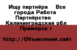 Ищу партнёра  - Все города Работа » Партнёрство   . Калининградская обл.,Приморск г.